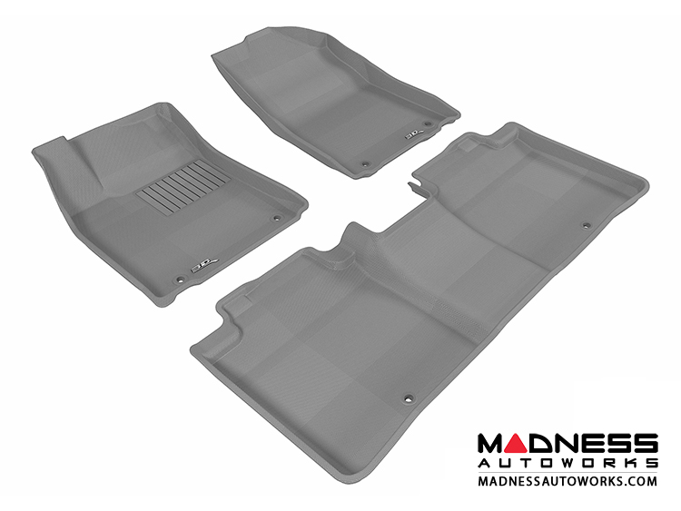 Lexus ES350 Floor Mats (Set of 3) - Gray by 3D MAXpider